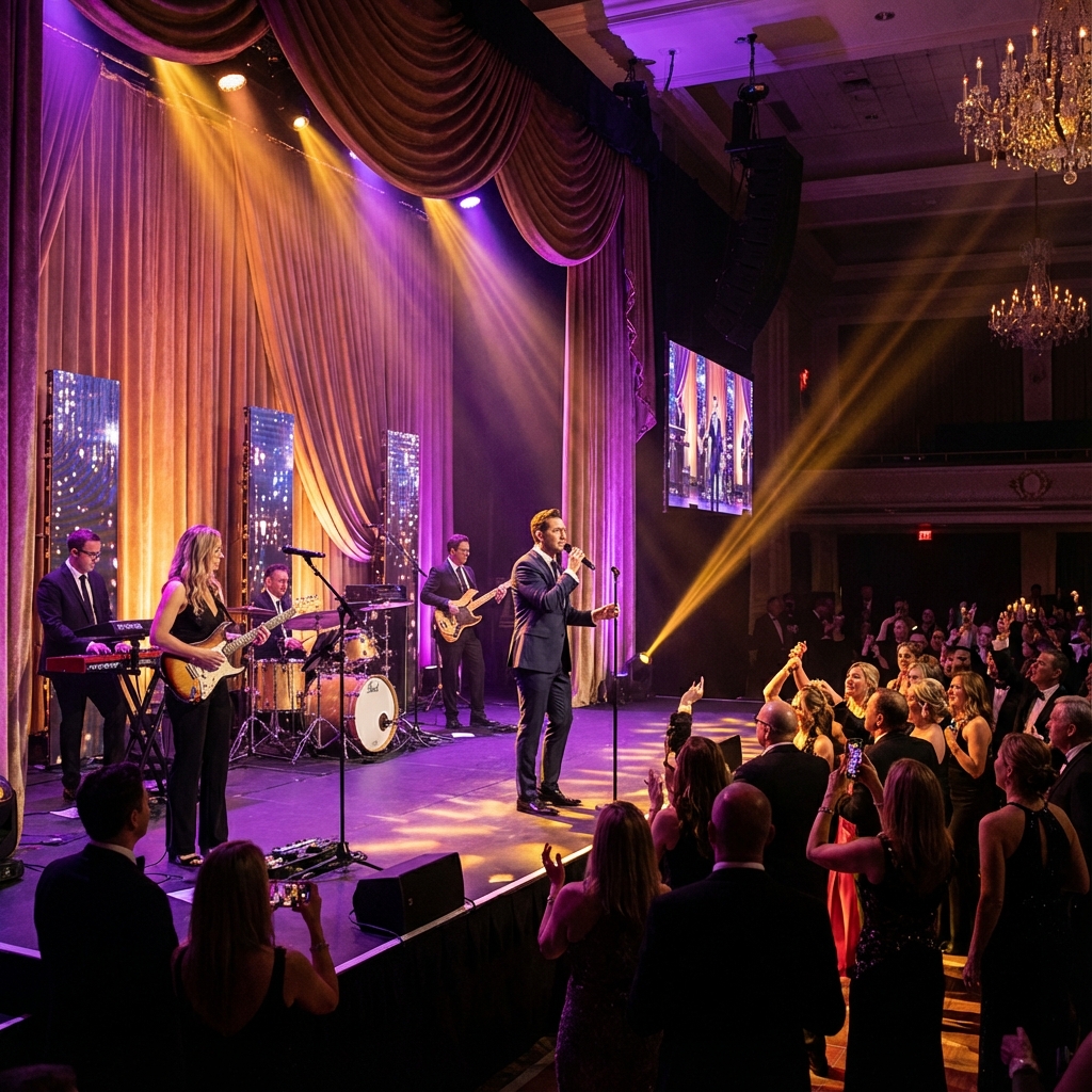 Banda ao vivo em casamento
